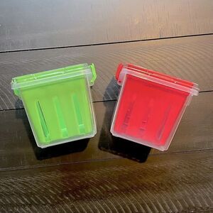 New! Cooking Concepts Berry & Veggie Colander/Basket & Storage Containers.
